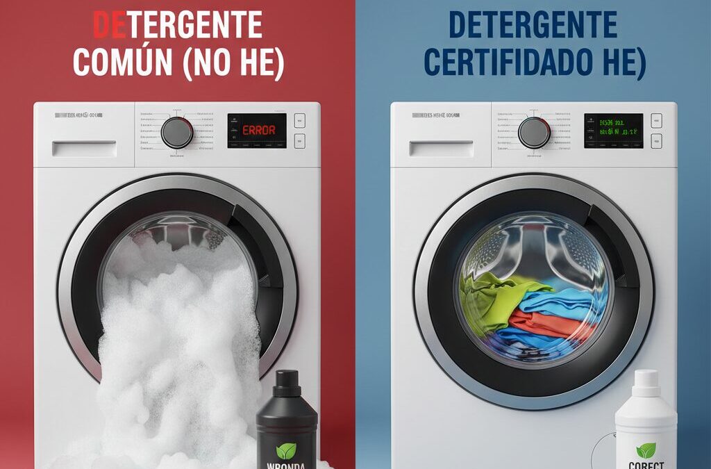 El Detergente Equivocado: El «Enemigo Silencioso» de tu lavadora y de los drenajes